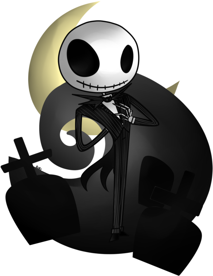 Jack Skellington The Pumpkin King [chibi Ver - Nightmare Before Christmas Chibi (806x992), Png Download
