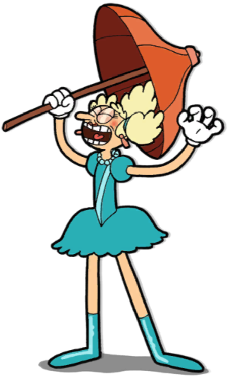 Sally Intro - Pachi Pachi Cuphead (479x749), Png Download