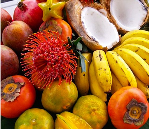 Fruit-basket - Sonia Tastes Hawai'i: Recipes Inspired (640x427), Png Download