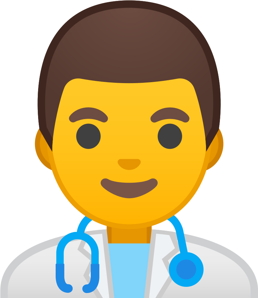 Download Svg Download Png - Emoji Medico (1024x1024), Png Download