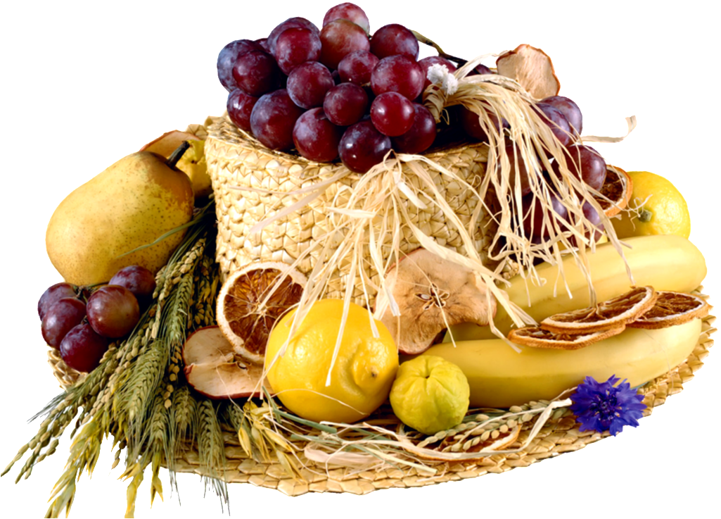 Beautiful High-definition Fruit Basket Fruit Png - Food (1024x1024), Png Download