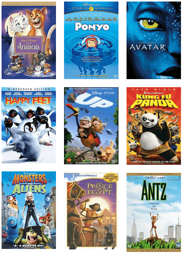 Scl Animated Dvds Clean, Fun, Safe For Whole Family - Dvd Cover (436x547), Png Download