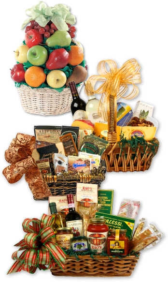 For Your Holiday Gift Giving Needs, Sendik's Floral - Baskets Of Beautiful Fruit (348x583), Png Download