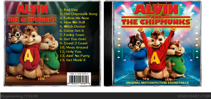 Alvin And The Chipmunks Box Art Cover - Alvin And The Chipmunks 2 (700x357), Png Download