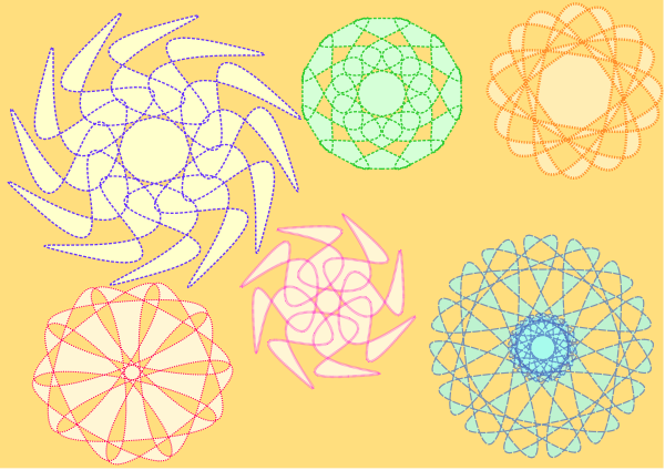 Decorative Circles Clipart Png (600x424), Png Download
