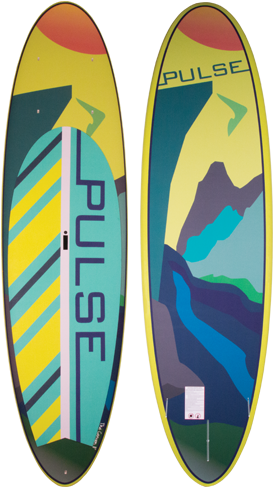 Pulsesuptag11 - Standup Paddleboarding (334x500), Png Download