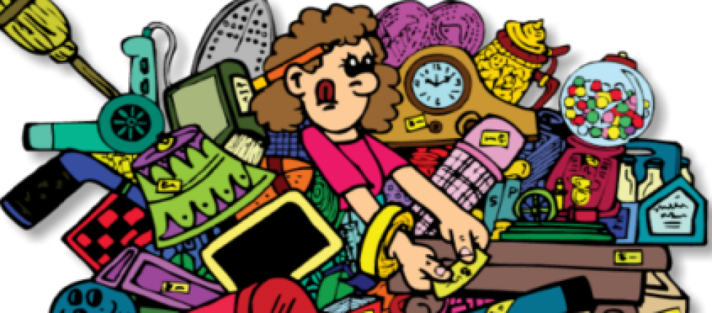 Cropped Clutter Clipart Clutter U296 2 - Simplify Your Life (1000x440), Png Download