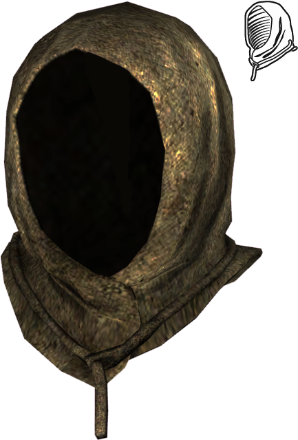 Oasis Druid Hood - Portable Network Graphics (478x678), Png Download