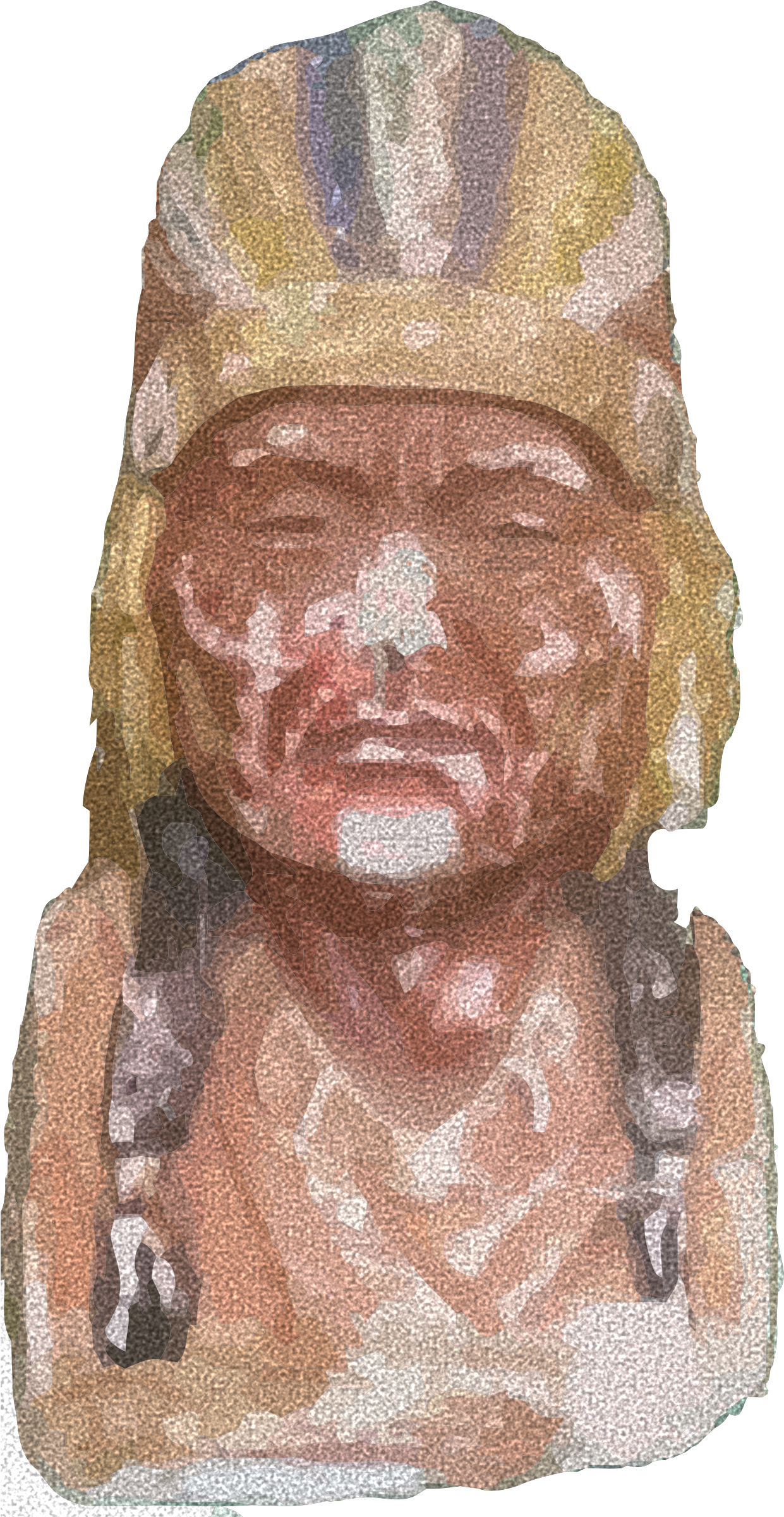 Computer Icons Sculpture - Statue (393x749), Png Download
