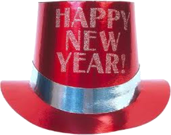 New Years Eve Hat - New Years Eve Hat Clipart (600x472), Png Download