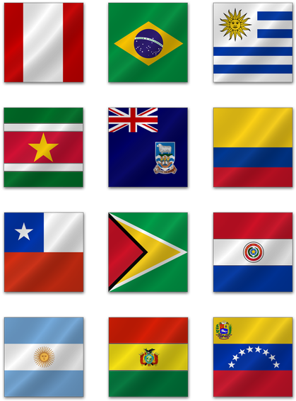 Sud American Flags Icon Pack By Alpak - Icon (540x592), Png Download