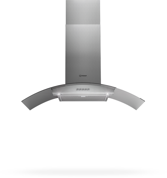 Download Hoods Indesit Ihc9 5samix Cooker Hood Chimney Stainless Steel Full Size Png Image Pngkit