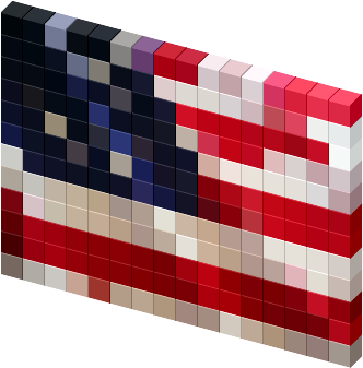 Flag Of The United States (340x431), Png Download