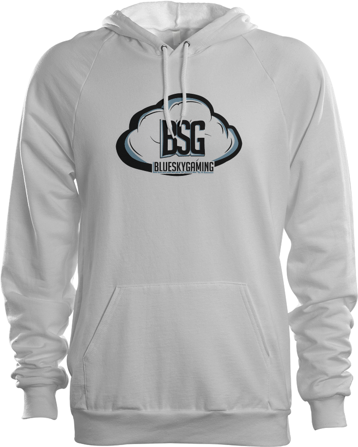 Blue Sky Gaming Hoodie - Esports Hoodie With Sponsor (1000x1000), Png Download