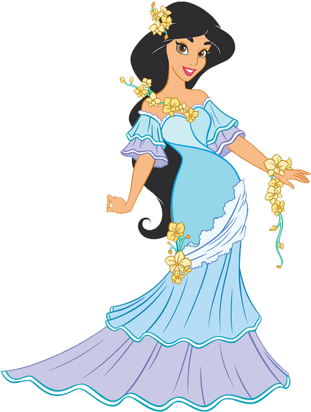 Jasminedressup16 465×615 Pixels - Jasmine In A Dress Png (465x615), Png Download