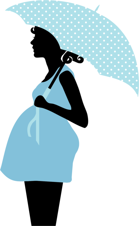 Pregnancy Silhouette Drawing Cartoon Woman - Desenho Mulher Gravida Png (463x750), Png Download