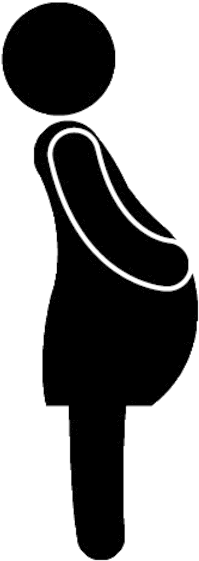 Mother Clip Art Png Photos Transprent - Pregnant Woman Icon Vector (600x600), Png Download