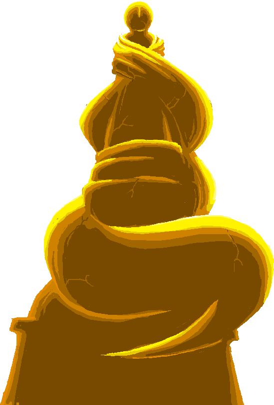 Hemera Statue - Nix Homestuck (549x813), Png Download