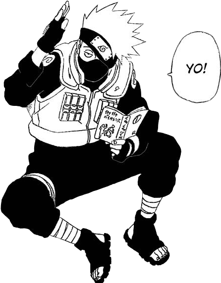 This Is A Side Blog That Updates Infrequently Bc I'm - Kakashi Twitter Header (460x571), Png Download