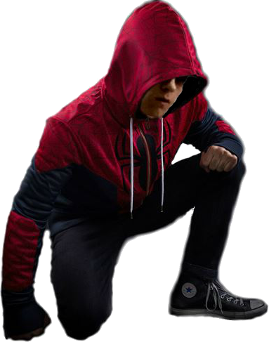 Amazing Avengers Civil War Wallpaper Tom Holland As - Spider-man (383x487), Png Download