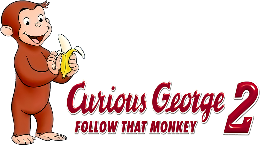 Curious George - George Le Petit Curieux (1000x562), Png Download