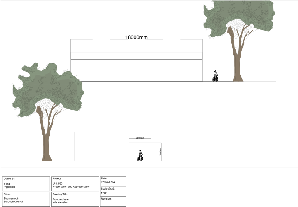 Side Elevations 2 - Portable Network Graphics (1000x707), Png Download