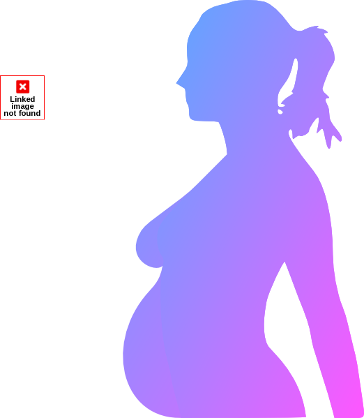 Jpg Freeuse Library Woman Clip Art At Clker Com Vector - Pregnant Clip Art (522x599), Png Download