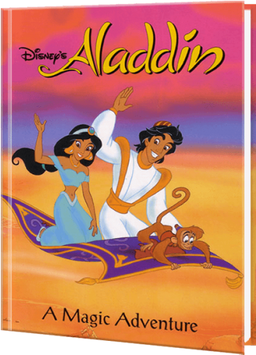 Personalized Disney's Aladdin Children's Book - Childrens Adventure Books (500x500), Png Download