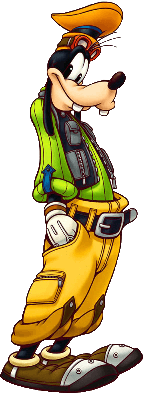 Goofy - Kingdom Hearts Donald Goofy (300x800), Png Download