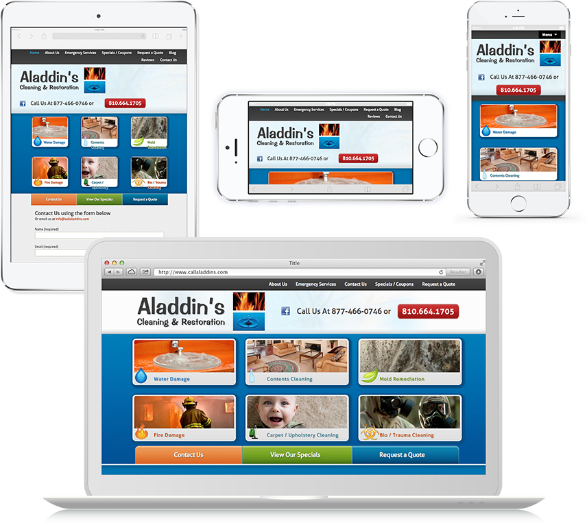 Aladdinscollage - Web Design (1024x768), Png Download