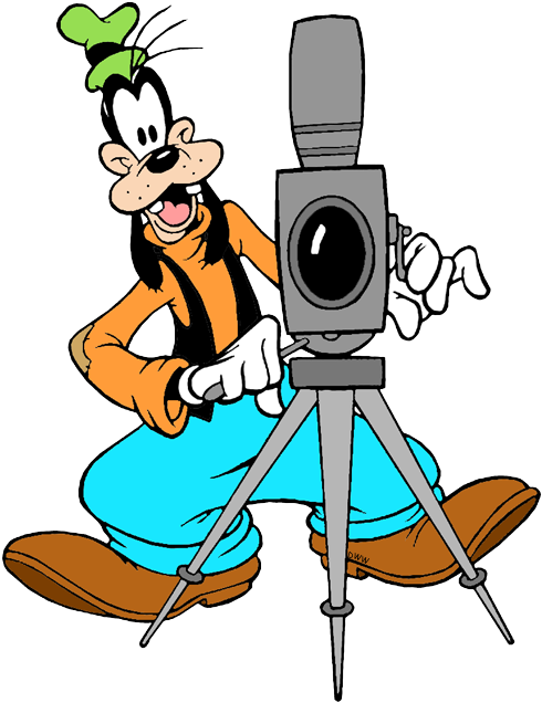 Goofy Clip Art Disney Galore On A - Goofy Taking (500x642), Png Download