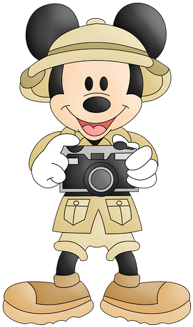 Disney Safari Character Goofy 3 - Mickey Safari Png (286x478), Png Download
