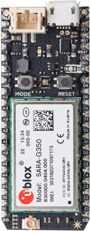 The Electron Uses The U Blox Sara G350 To Connect To - Particle Electron (600x450), Png Download