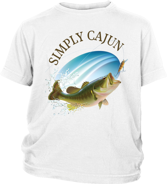 Simply Cajun Bass Fishing - Fishing For Bass: Basic Guide And Tips (600x600), Png Download
