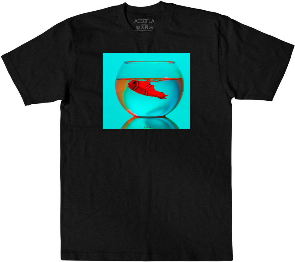 Dead Fish T-shirt - T Shirt (1024x915), Png Download