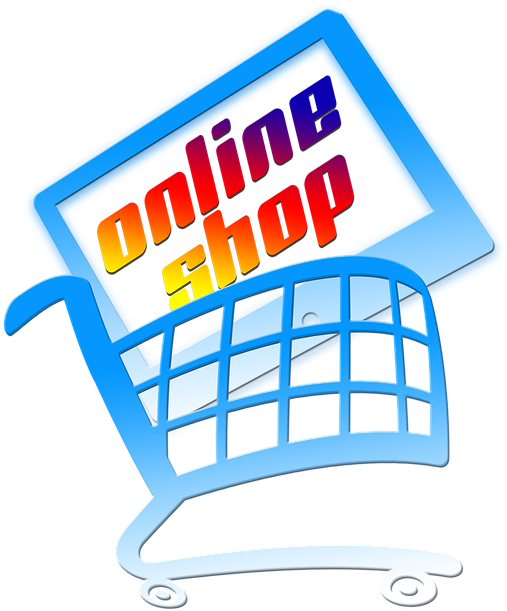 Supermarket Library Download Clip Art Huge - Logo Transparent Online Shopping (960x678), Png Download