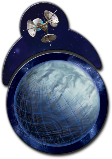 Ffg Space Station On Planet - Cosmic Encounter Planet (400x560), Png Download