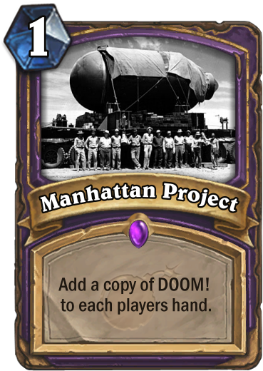 Mankind Invented The Atomic Bomb, But No Mouse Would - Hearthstone Dark Possession (400x543), Png Download