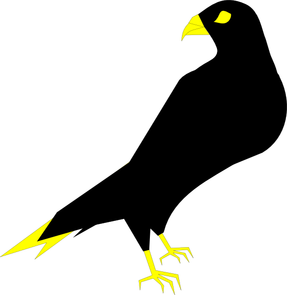 Falcon Svg Clip Arts 582 X 598 Px (582x598), Png Download