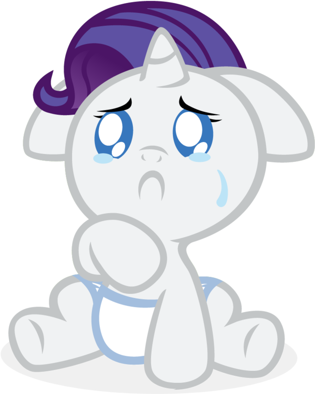 Broccolimeansfun, Baby, Baby Pony, Crying, Diaper, - Diaper (1280x905), Png Download