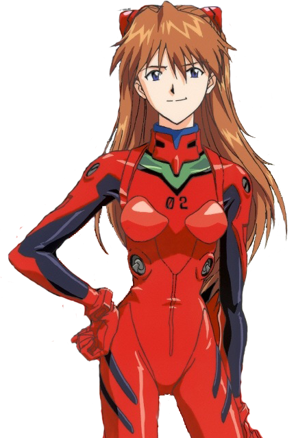 3778 Render Evangelion Asuka - Asuka Langley Soryu Transparent (432x638), Png Download