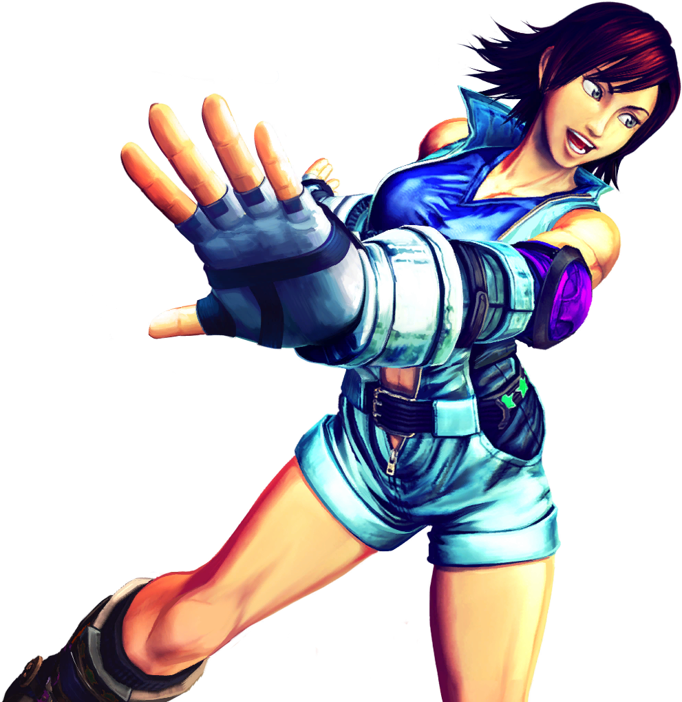 Sf X Tekken Asuka (991x1020), Png Download