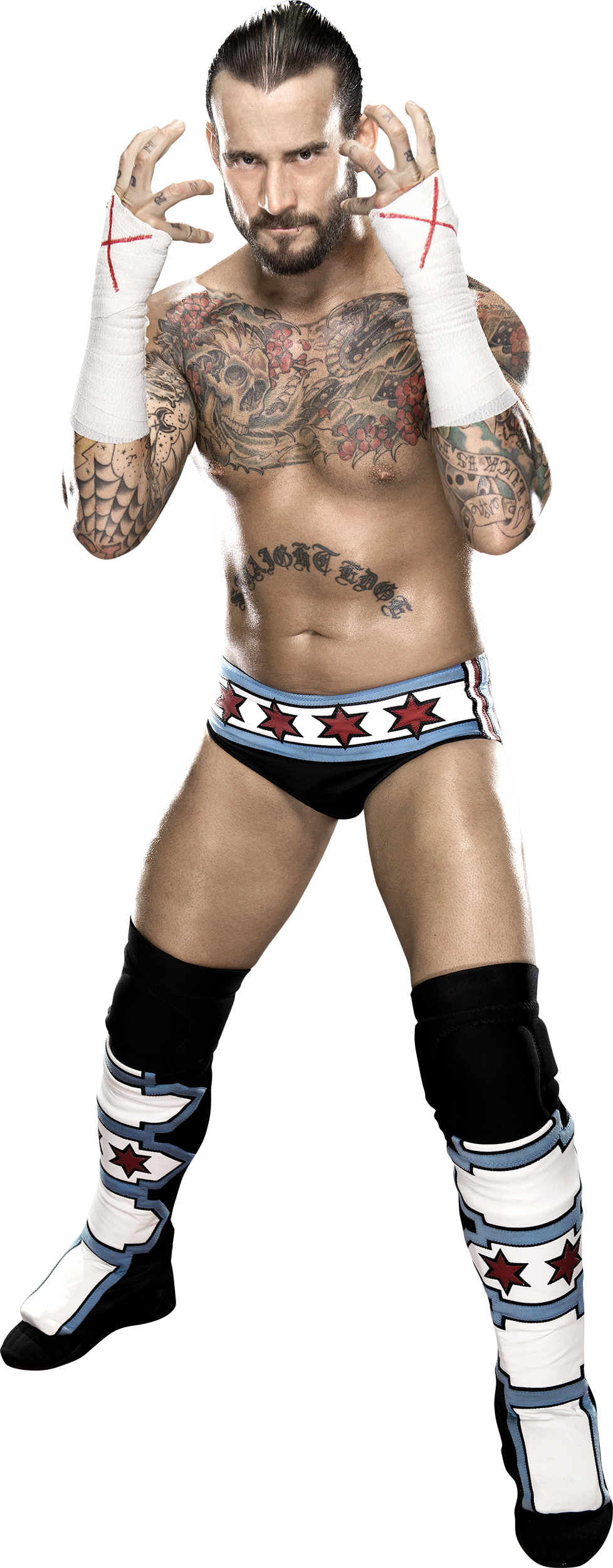 Cm Punk Png Image - Cm Punk Png (978x2500), Png Download