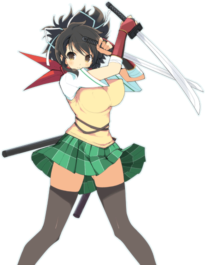 Asuka - Asuka Senran Kagura Png (496x542), Png Download