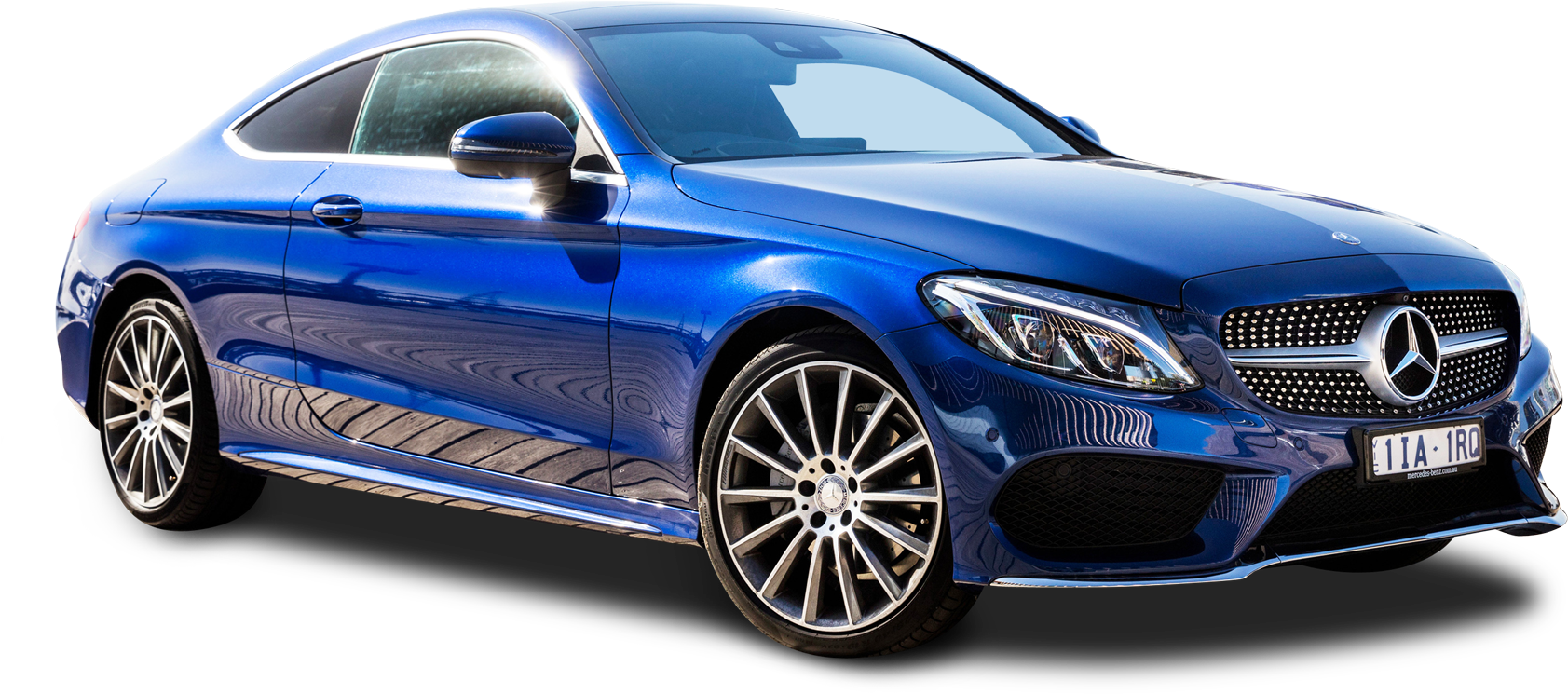Mercedes Benz Png Photo - Mercedes Benz Blue Car (1750x873), Png Download