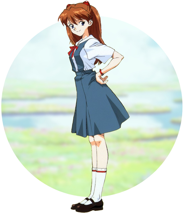 Asuka Soryu Langley 〖school Uniform〗 - Asuka Langley School Cosplay (750x750), Png Download