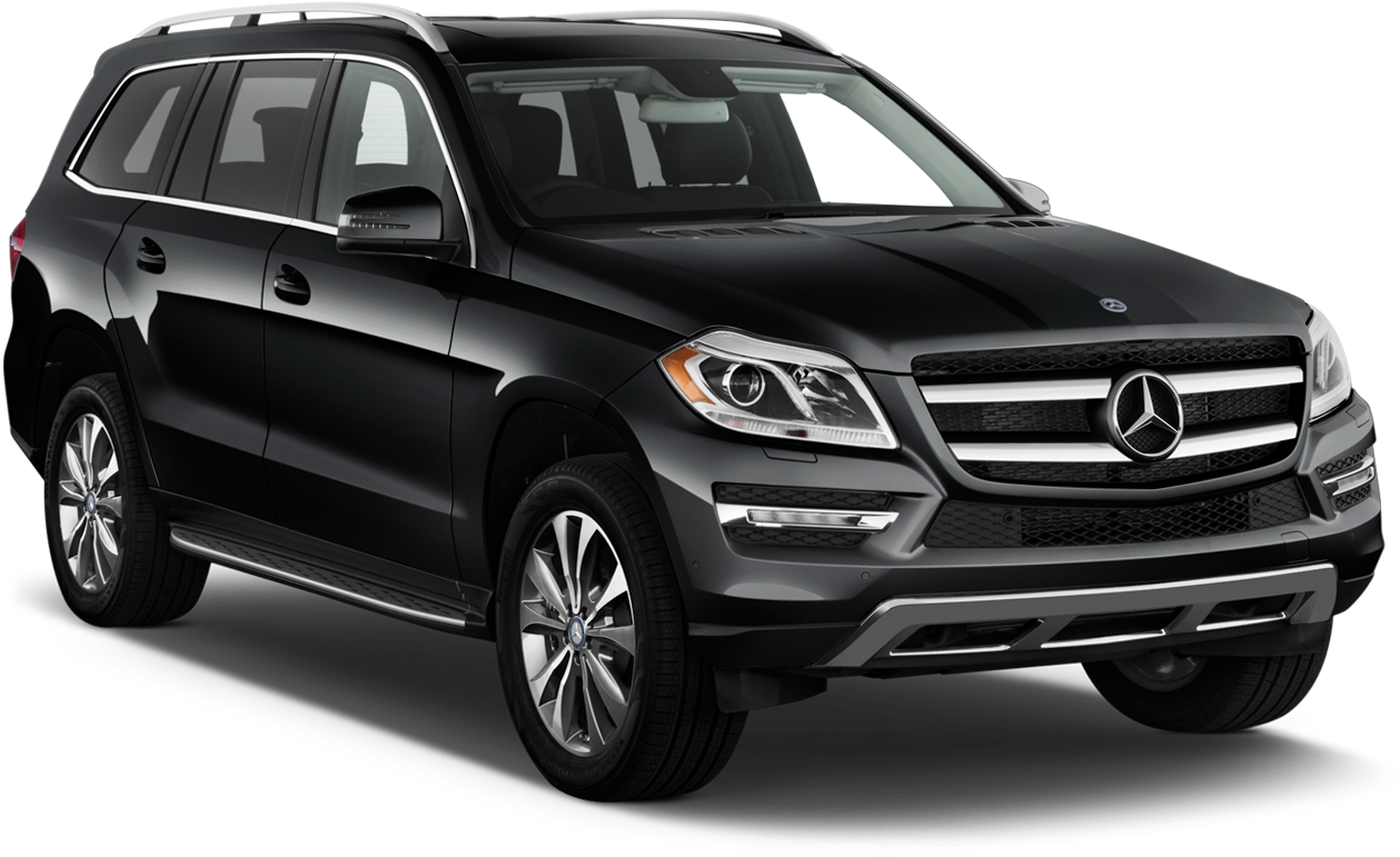 Black Mercedes Benz Gl 2013 Car Png Clipart - 2018 Toyota Highlander Le (1327x855), Png Download