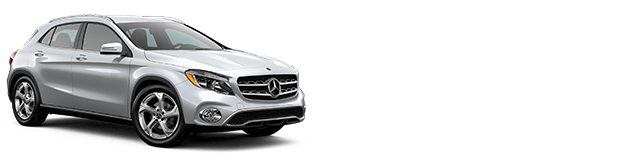 Gla 250 Lease Special - Mercedes-benz Gla-class (650x213), Png Download