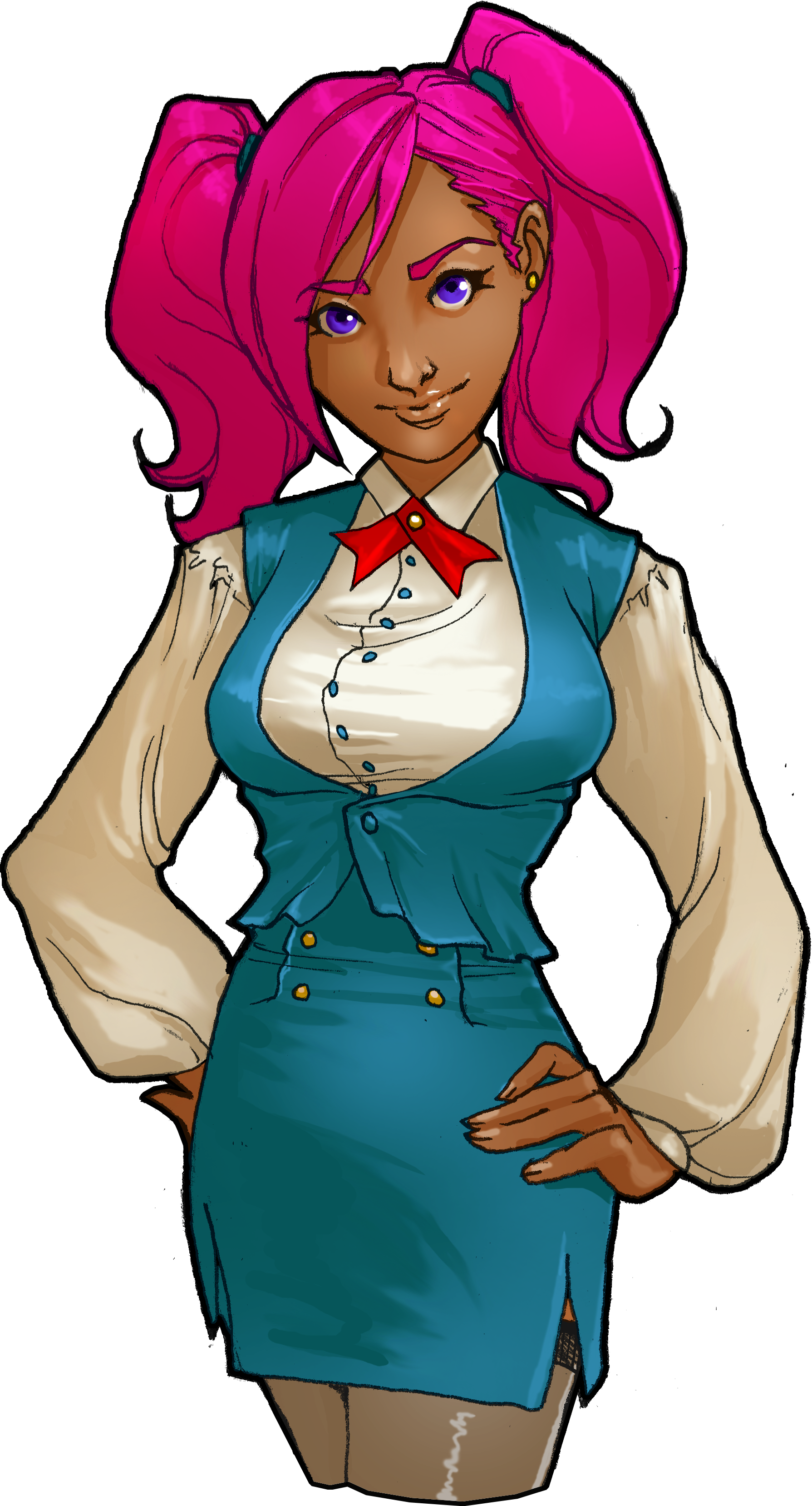 Atsuka No Asuka-neut - Protagonist (1789x3315), Png Download