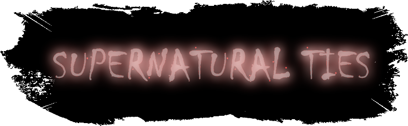 Supernatural Ties - Darkness (833x259), Png Download